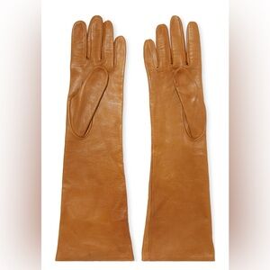 MONCLER Long Leather Gloves